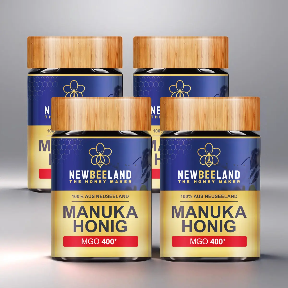 Manuka Honig MGO 400 1000g Newbeeland