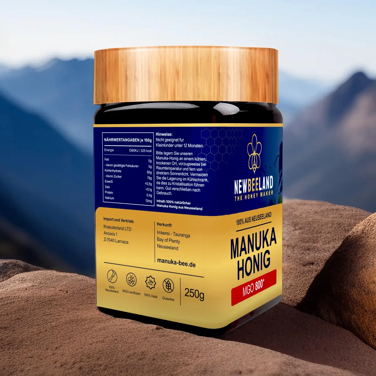 Manuka Honig MGO 800 naehrwert