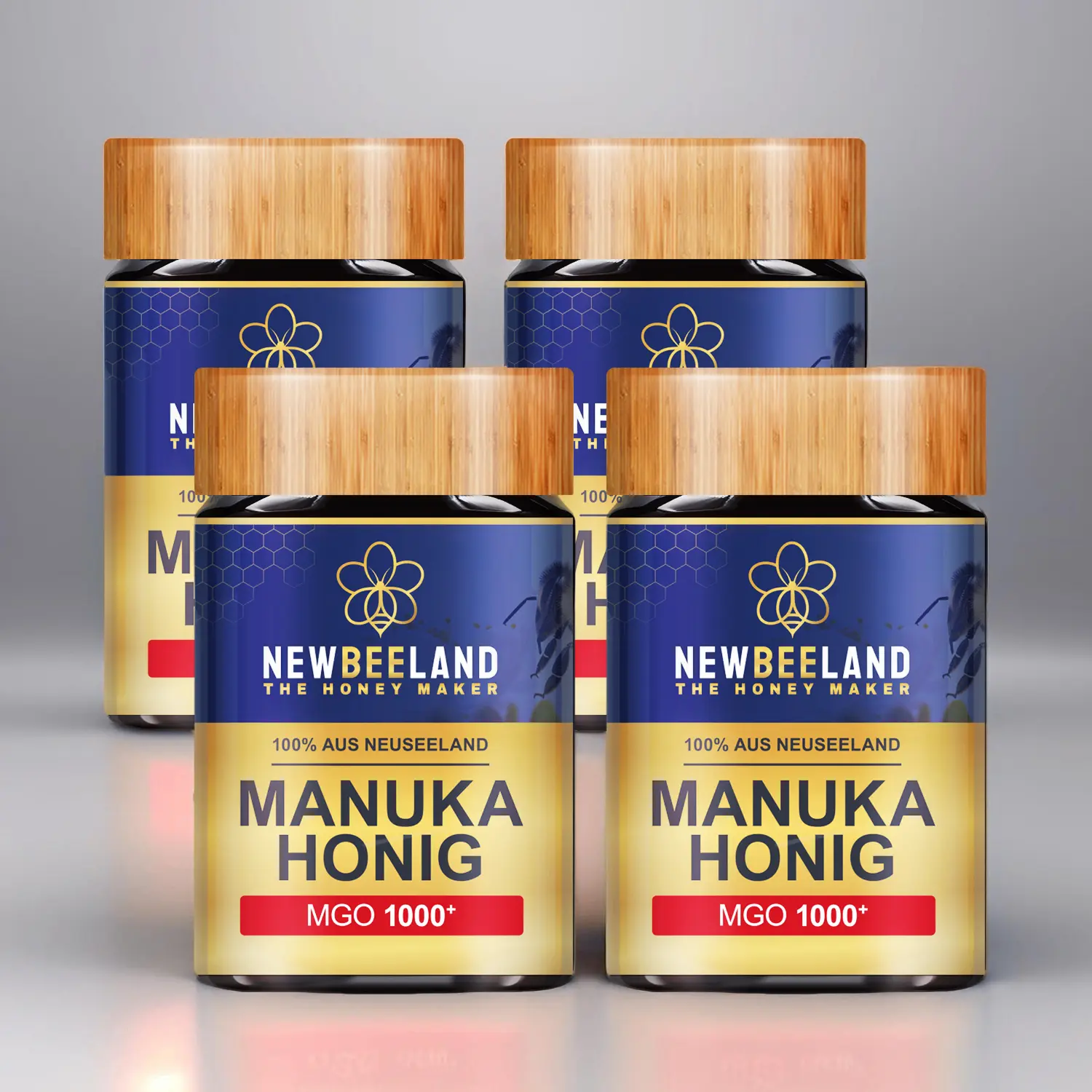 Manuka Honig 1000 MGO 1000g Newbeeland