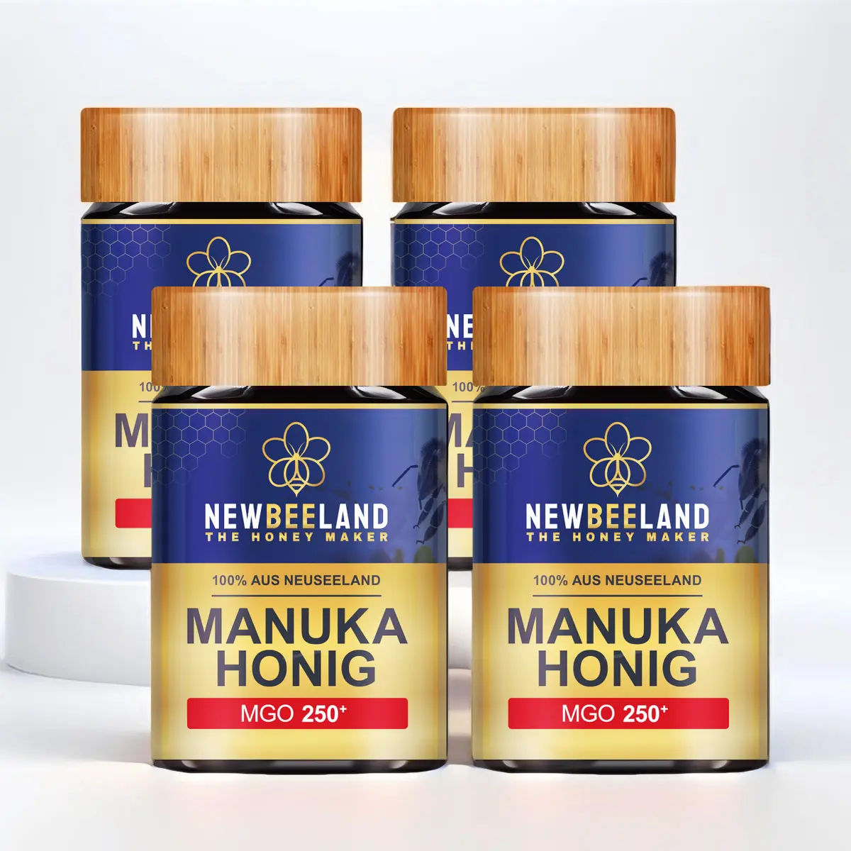 Manuka Honig MGO 250+ 1000g (4x250)